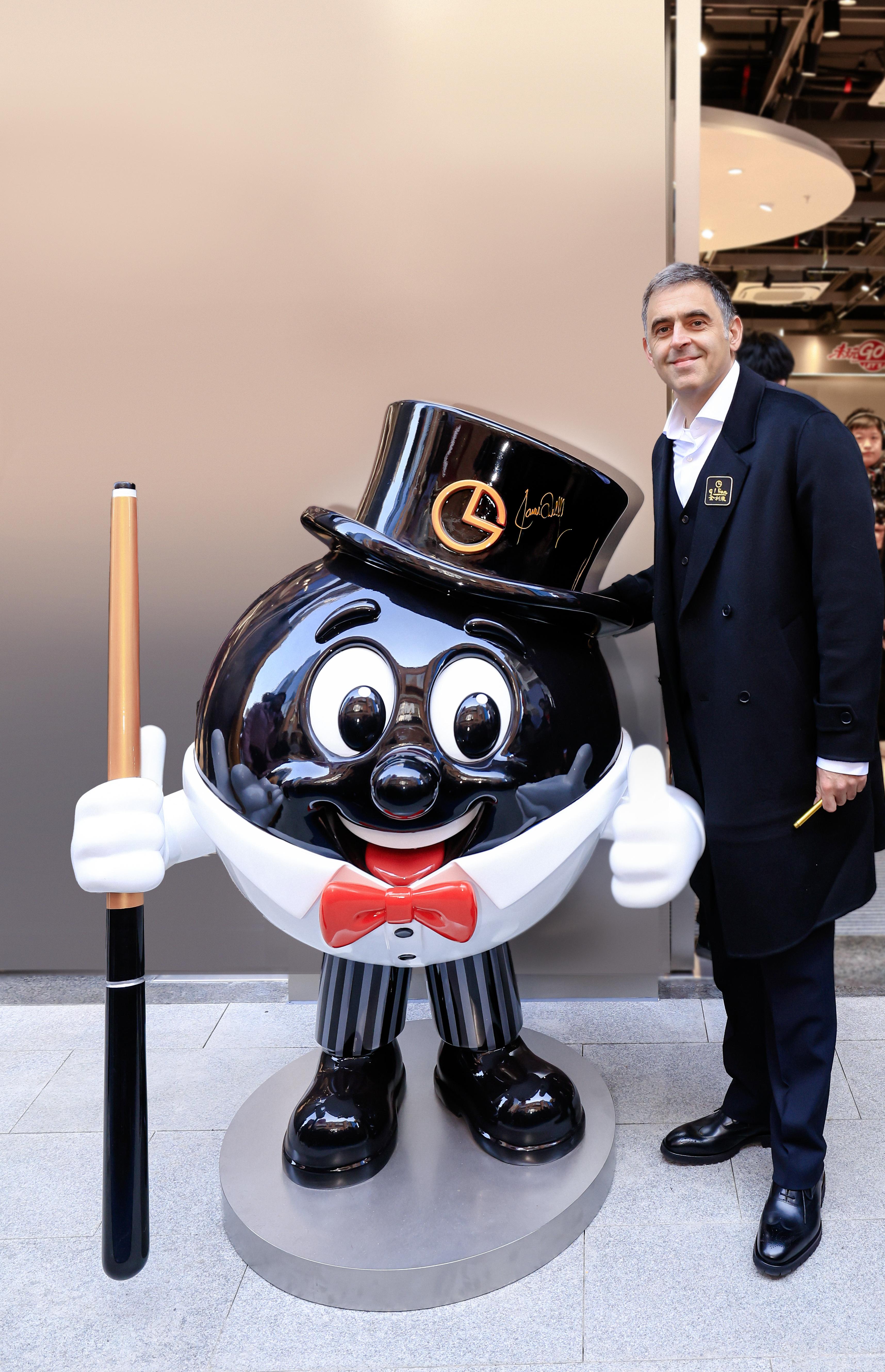 金利來攜手代言人奧沙利文，全球首家檯球運動旗艦店開幕